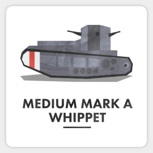 TANK Whippet Sticker